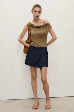 Falda pantalón vaquera de Mango en Faldas para argentina