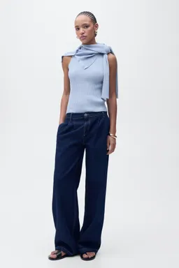 Top punto canalé simple de Mango en Tops para argentina
