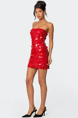 Mini vestido lentejuelas samba de Edikted en Vestidos para argentina