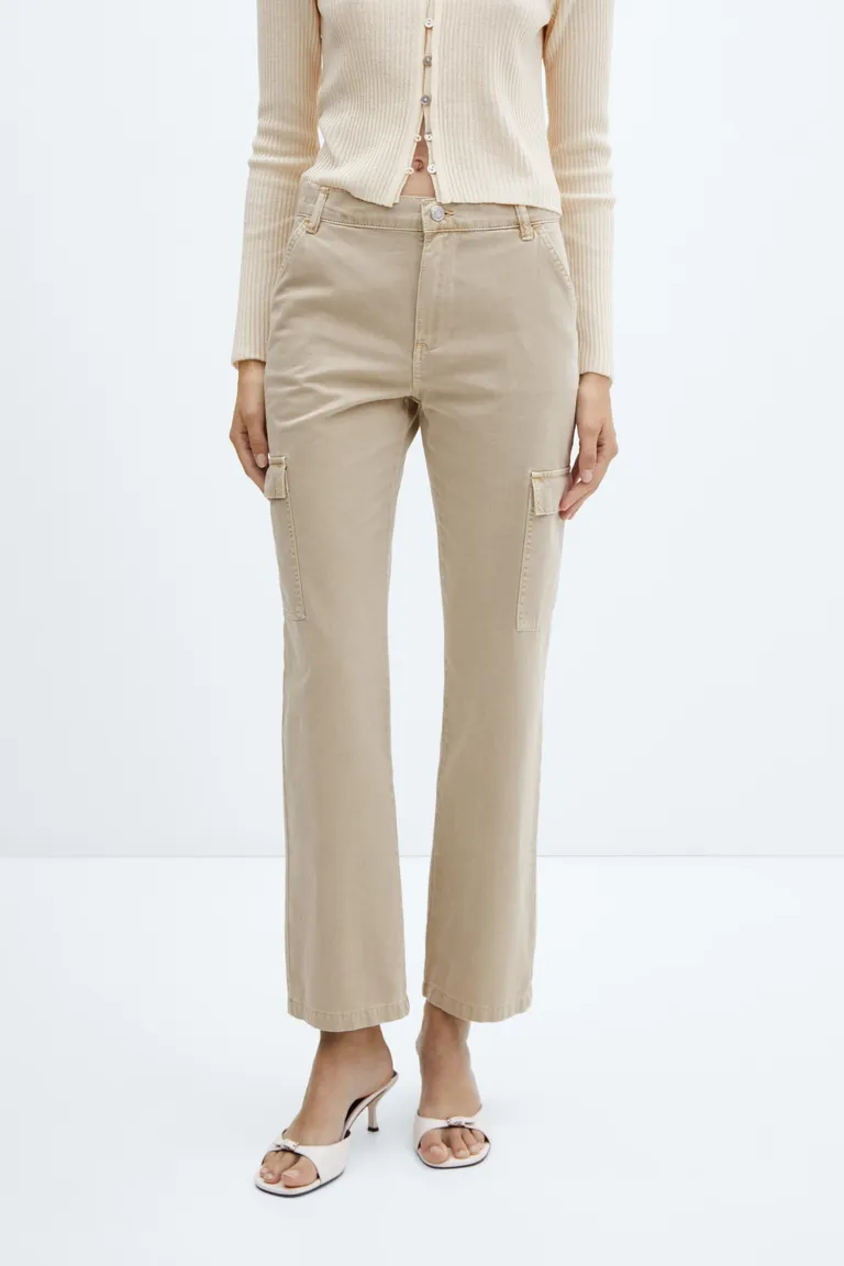 Jeans cargo con bolsillos de Mango en Pantalones para argentina