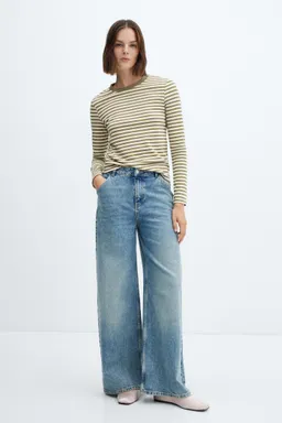 Remera manga larga rayas de Mango en Buzos y Sweaters para argentina