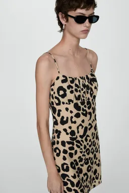 Vestido corto leopardo de Mango en Vestidos para argentina