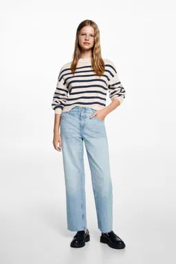 Jeans culotte con costura de Mango Teen en Pantalones para argentina