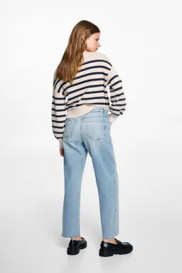 Jeans culotte con costura de Mango Teen en Pantalones para argentina