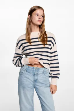 Jeans culotte con costura de Mango Teen en Pantalones para argentina