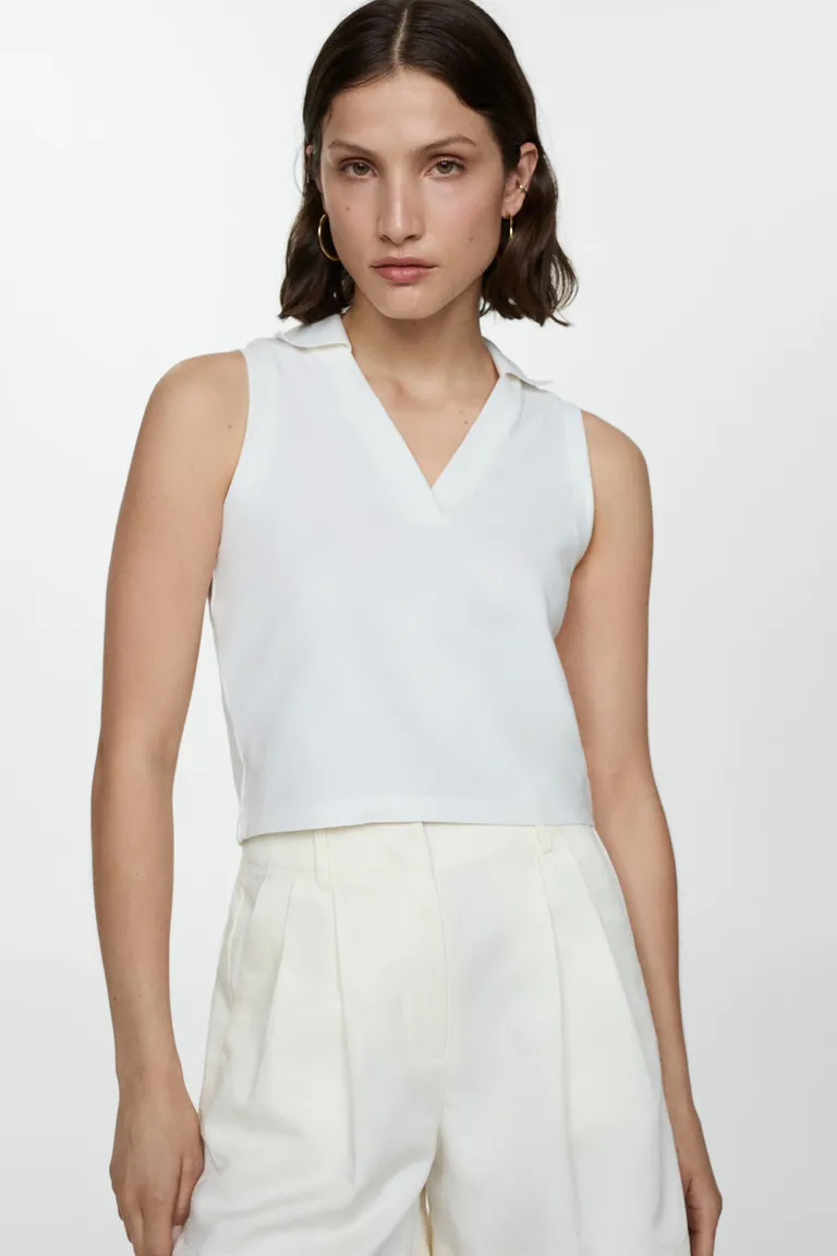 Polo crop algodón de Mango en Tops para argentina