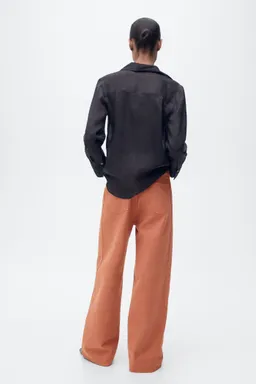 Jeans wideleg tiro alto de Mango en Pantalones para argentina