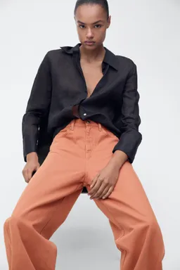 Jeans wideleg tiro alto de Mango en Pantalones para argentina