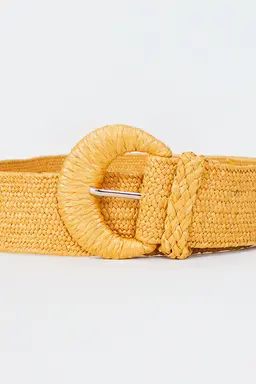 Cinto Rafia Hebilla de Exotica Accesorios en Cinturones para argentina