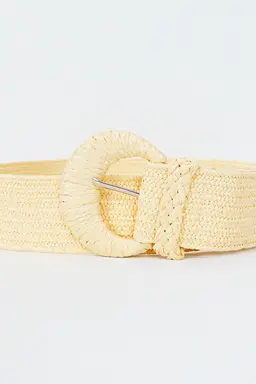 Cinto Rafia Hebilla de Exotica Accesorios en Cinturones para argentina