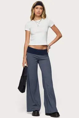 Pantalón amarna rayado doble de Edikted en Pantalones para argentina