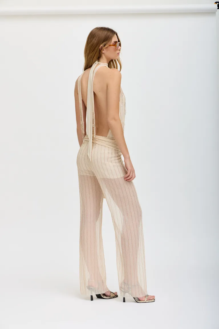 Foulard de tizado sand bordado de manera artesanal de Tucci en Bufandas y Pañuelos para argentina