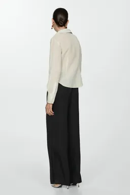 Pantalón fluido wideleg de Mango en Pantalones para argentina