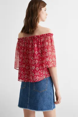 Blusa hombros descubiertos de Mango Teen en Blusas para argentina