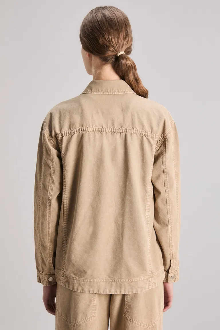 Camisaco fresco y casual de corte regular para mujer de Kosiuko en Camisas para argentina