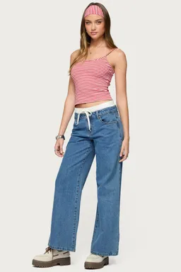 Musculosa vincha rayas dos piezas de Edikted en Tops para argentina