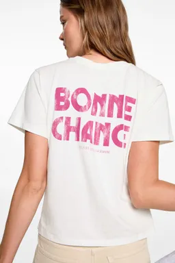 Remera estampada algodón de Mango Teen en Remeras para argentina