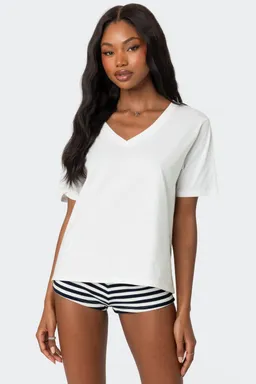 Remera suelta cuello de Edikted en Remeras para argentina