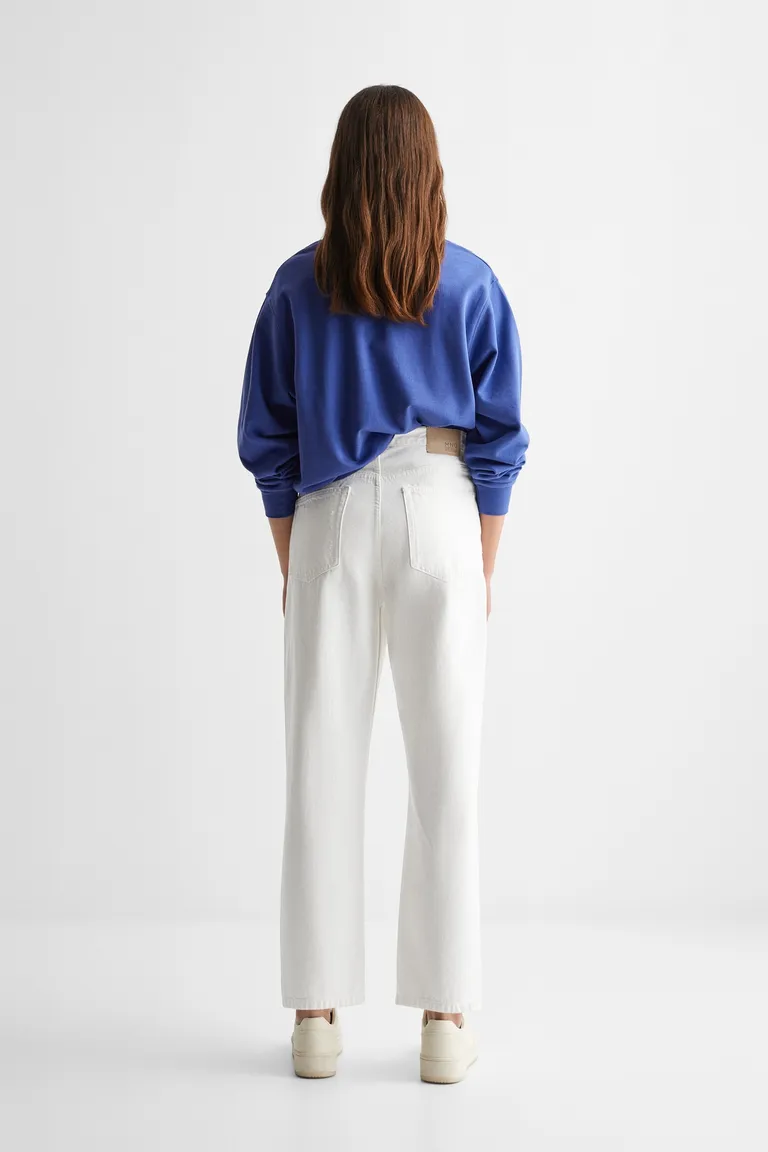 Jeans mom fit rotos de Mango Teen en Pantalones para argentina