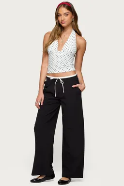 Top halter lunares blaire de Edikted en Tops para argentina