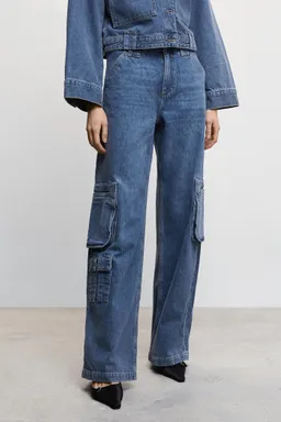 Jeans cargo multibolsillos de Mango en Pantalones para argentina