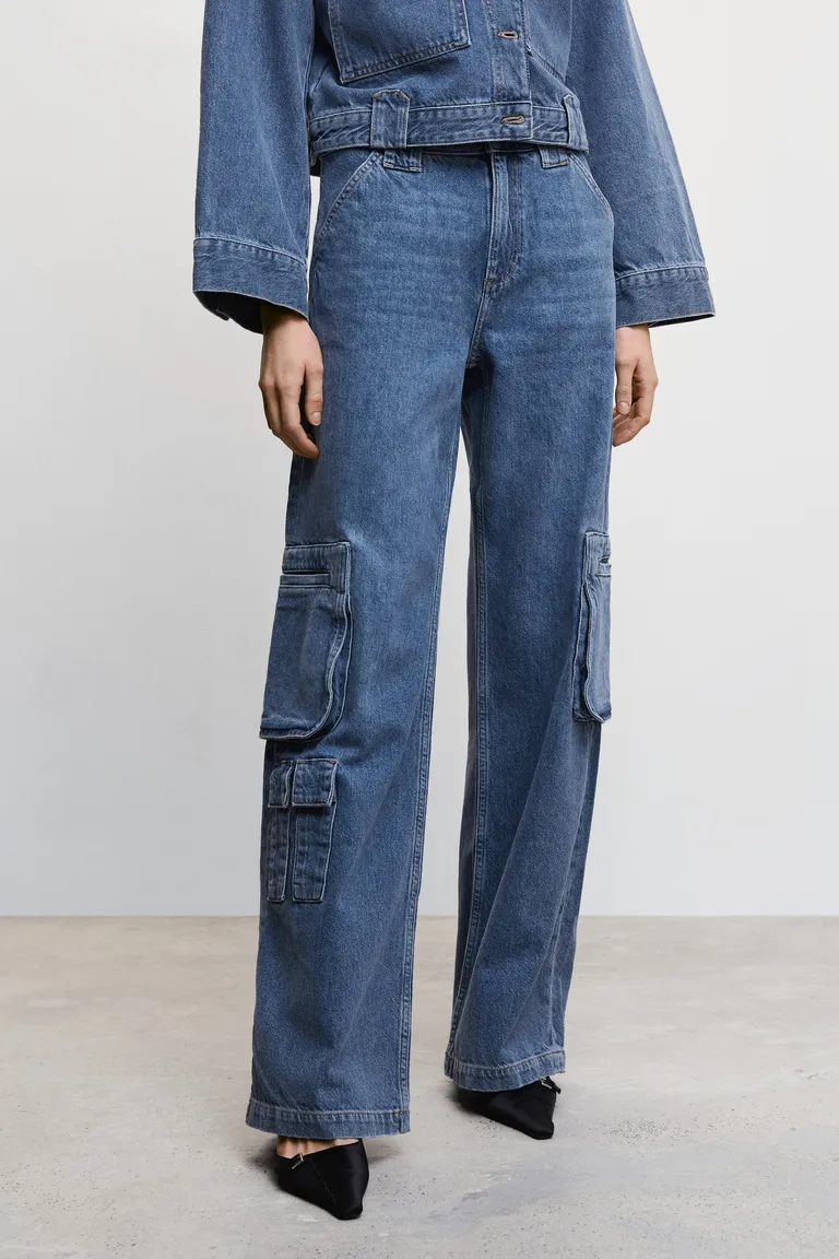 Jeans cargo multibolsillos de Mango en Pantalones para argentina
