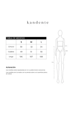Pantalón Punto Roma de Kandente en Pantalones para argentina