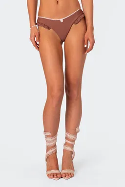 Bombacha bikini con volantes lazos de Edikted en Swimwear y Beachwear para argentina