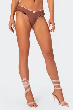 Bombacha bikini con volantes lazos de Edikted en Swimwear y Beachwear para argentina