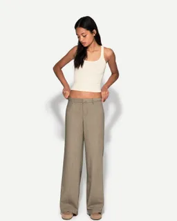 Pantalón ancho sastrero de Bershka en Pantalones para argentina