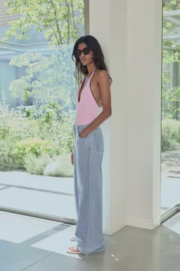 Jeans wide leg de Mango en Pantalones para argentina