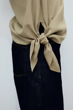 Top lyocell asimétrico de Mango en Tops para argentina
