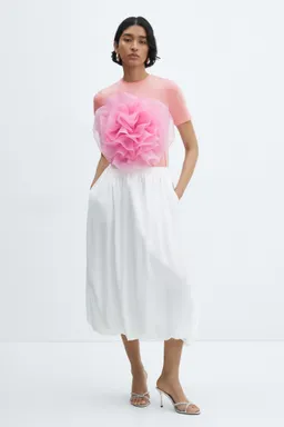 Falda midi evasé de Mango en Faldas para argentina