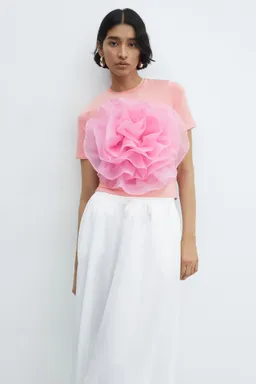 Falda midi evasé de Mango en Faldas para argentina
