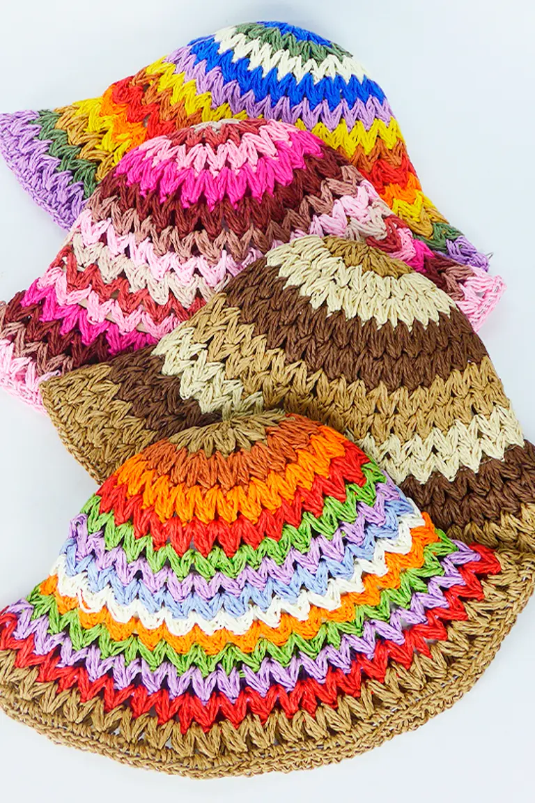 Sombrero de Rafia de Exotica Accesorios en Gorros y Sombreros para argentina