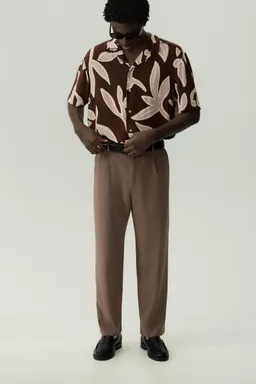 Camisa estilo resort estampada de Lefties en Camisas para argentina