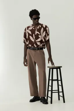 Camisa estilo resort estampada de Lefties en Camisas para argentina