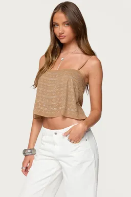 Musculosa con tachas sunna de Edikted en Tops para argentina