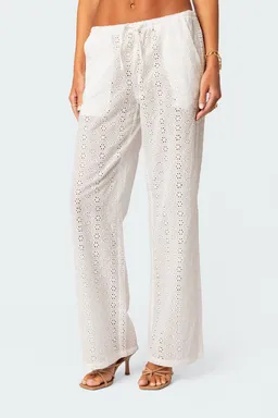 Pantalón algodón lemon lacey de Edikted en Pantalones para argentina