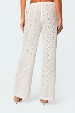 Pantalón algodón lemon lacey de Edikted en Pantalones para argentina