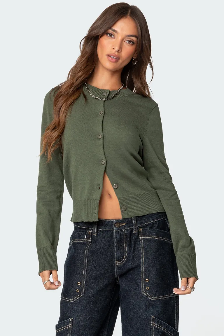 Cárdigan hollie con botones de Edikted en Buzos y Sweaters para argentina