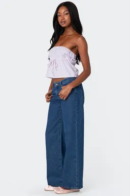 Top strapless rayas augusta de Edikted en Tops para argentina