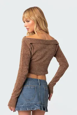 Top tejido farrah de Edikted en Buzos y Sweaters para argentina