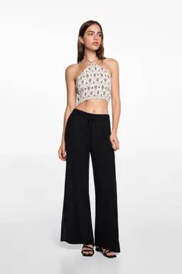Palazzo con aberturas de Mango Teen en Pantalones para argentina