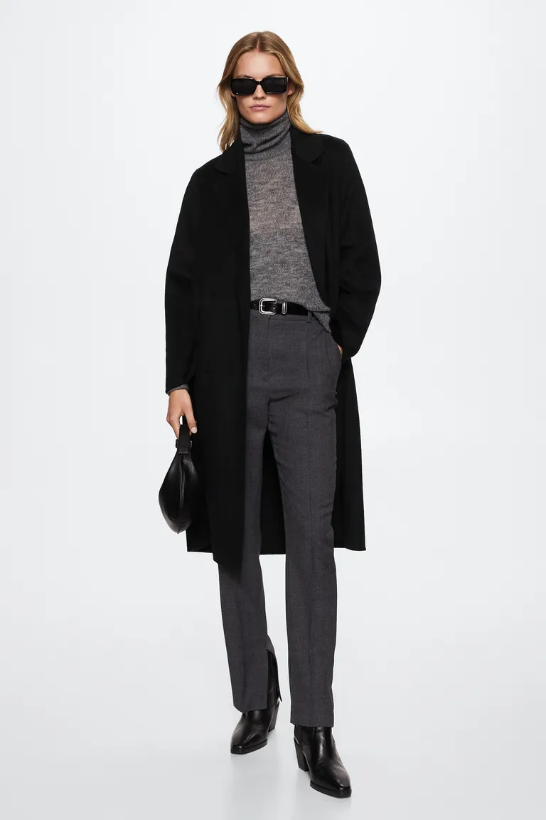 Abrigo hecho mano cinturón de Mango en Chaquetas para argentina