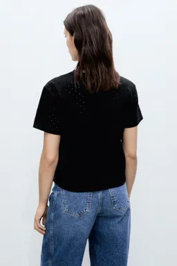 Camiseta calados bordados de Mango en Remeras para argentina