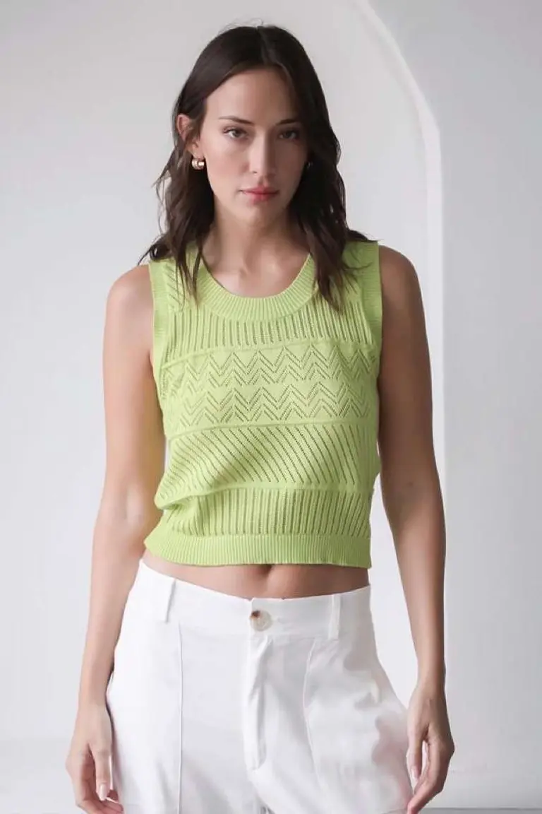 Musculosa Lineal Femenina de Hesed en Tops para argentina