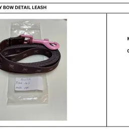 Correa bonney bow para perro de Edikted en Porta X para argentina