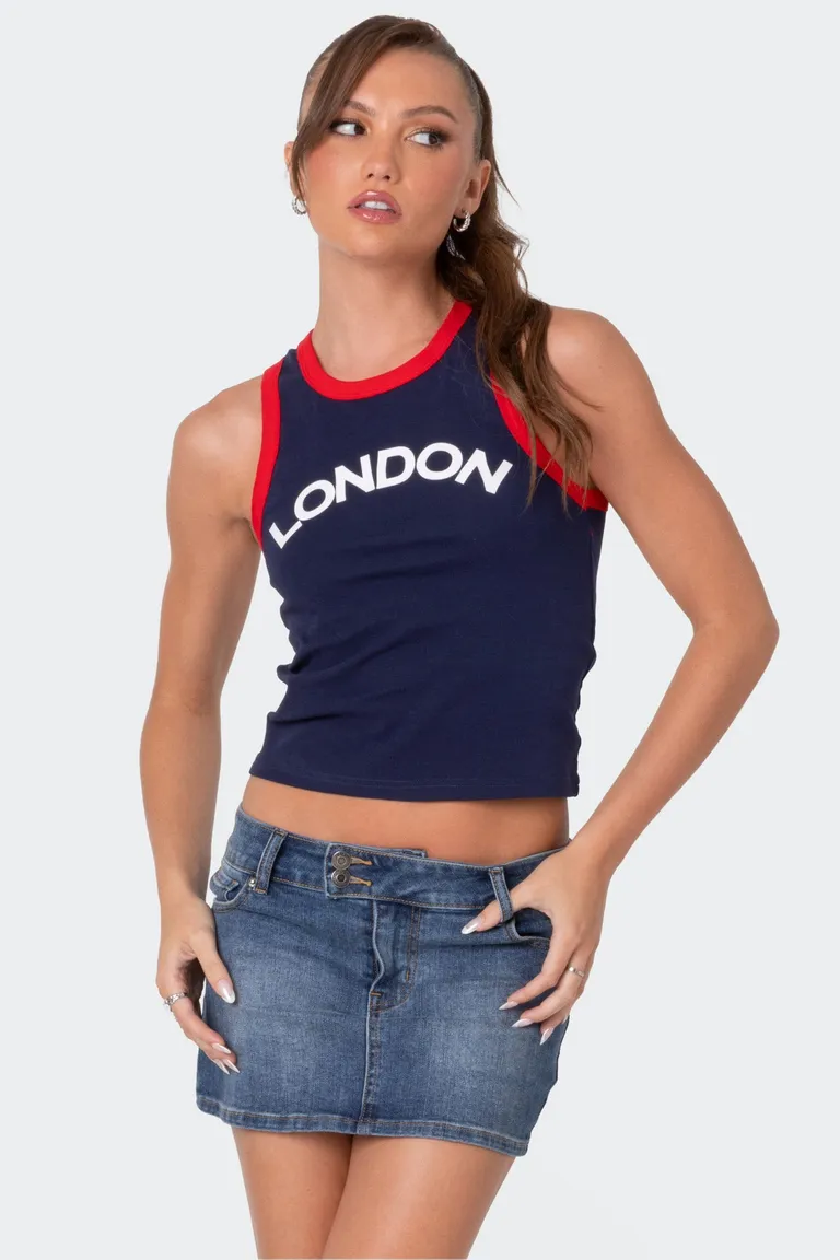Musculosa london girl de Edikted en Tops para argentina