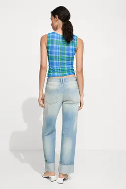 Top estampado drapeado de Mango en Tops para argentina